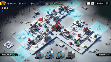 Nella foto: uno screenshot del gameplay di Tower Dominion.