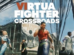 Copertina promozionale di Virtua Fighter Crossroads