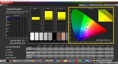 CalMAN ColorChecker calibrato