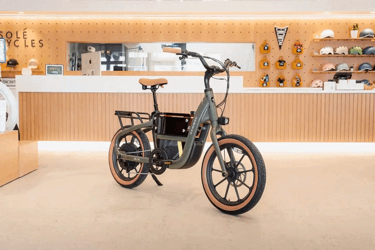 La bicicletta elettrica Segway Muxi vanta un motore al mozzo posteriore da 750 W