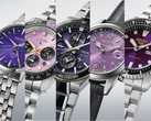 Da sinistra a destra, nella foto: Seiko Presage HCB006J1, Prospex HBJ005, Astron HAB011J1, Alpinist HBC006J1 e 5 Sports HDB003.