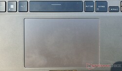 Ampio touchpad (13 x 8,5 cm)