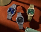Il Casio AQ-240E-2A2, l’AQ-240E-1A, l’AQ-240EG-3A (da sinistra a destra)