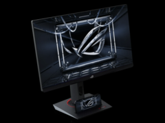 Il monitor da gioco Asus ROG Strix XG27ACMS è dotato di una porta HDMI 2.1, una DisplayPort 1.4, una porta Type-C con supporto 15W e un jack per cuffie. (Fonte immagine: Asus)