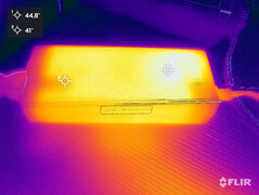 Sviluppo di calore durante lo stress test (alimentazione)