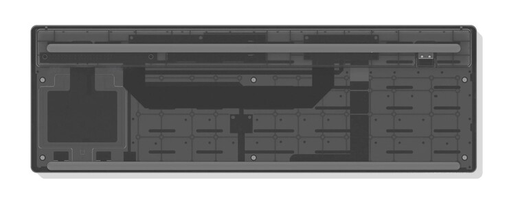 La tastiera ha un design modulare tipico di Framework.