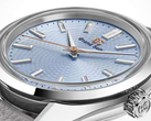 Il logo Grand Seiko e la lancetta dei secondi presentano una finitura in oro rosa.