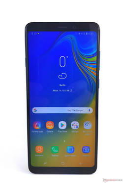 In prova: Samsung Galaxy A9 2018. Dispositivo di test fornito da notebooksbilliger.de.