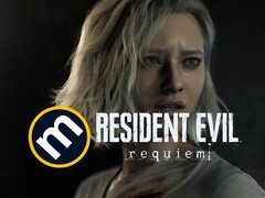 Grace da Resident Evil Requiem mostrata con il logo di Metacritic