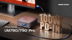 Minisforum Venus UM780 Pro / UM790 Pro mini PC (Fonte: Minisforum)