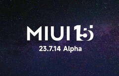 Teaser della MIUI 15 23.7.14 Alpha (Fonte: MIUI)