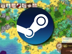 Un'immagine che mostra il gioco Curious Expedition 2 e il logo di Steam