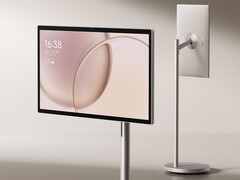 Lo Smart Home Screen Max costa circa 557 dollari in Cina. Nella foto: un&#039;immagine promozionale dello schermo intelligente portatile. (Fonte: Xiaomi)