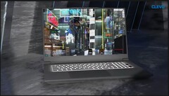 Il portatile Clevo X270 è il primo notebook da gioco interamente Intel. (Fonte: Clevo)