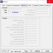 CPU-Z Memoria