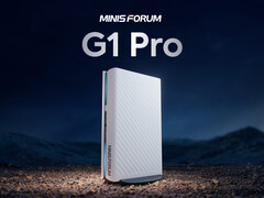 I modelli Minisforum G1 e G1 Pro sono visivamente identici. (Fonte: Minisforum)