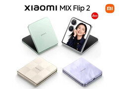 Il Mix Flip 2 dovrebbe racchiudere molte prestazioni nel suo alloggiamento compatto. (Fonte: Xiaomi)