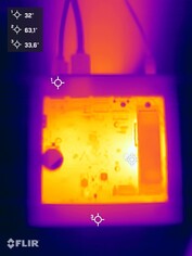 Peladn HO5 durante il test di stress (top aperto)