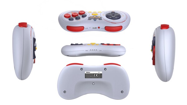 L'8BitDo M30 Bluetooth Gamepad Earthion Edition ha le stesse caratteristiche della versione standard. (Fonte: Superdeluxe Games) 
