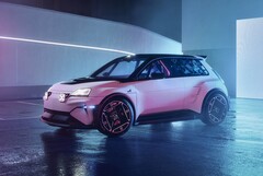 Il prototipo Renault 5 ha ricevuto un significativo aggiornamento nel reparto estetico. (Fonte: Alpine)