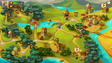 Nella foto: uno screenshot del gameplay di Braveland.