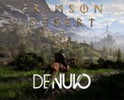 Viene mostrato il banner relativo al DRM Denuvo di Crimson Desert