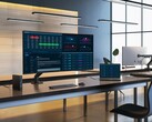 Il monitor Dell UltraSharp 52 Thunderbolt Hub può essere collegato a quattro computer contemporaneamente. (Fonte: Dell)