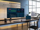Il monitor Dell UltraSharp 52 Thunderbolt Hub può essere collegato a quattro computer contemporaneamente. (Fonte: Dell)
