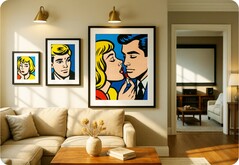 Fraimic è progettato per integrarsi perfettamente con le stampe d'arte. (Fonte: Fraimic)