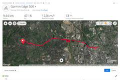 GPS test: Garmin Edge 500 - Panoramica