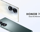  Honor 70 ha un display da 6,67 pollici e uno scanner di impronte digitali integrato nel display. (Fonte: Honor)