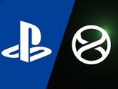 I loghi di PlayStation e Xbox Project Helix uno accanto all’altro
