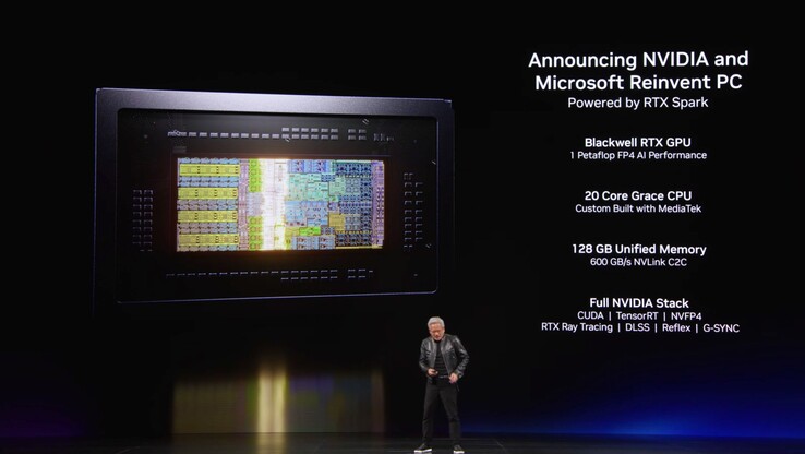 Specifiche di Nvidia RTX Spark