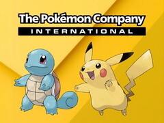 Il logo di The Pokémon Company visto sopra le creature (Fonte: The Pokémon Company con modifiche)