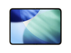 Un rendering concettuale dell'aspetto dell'attuale prototipo di iPhone Fold di Apple quando viene aperto. (Fonte immagine: via Digital Chat Station)