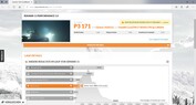 3DMark 11 risultati utilizzando la batteria