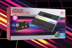 L'Atari 7800+ viene fornito con un gioco gratuito nella confezione. (Fonte: Atari).