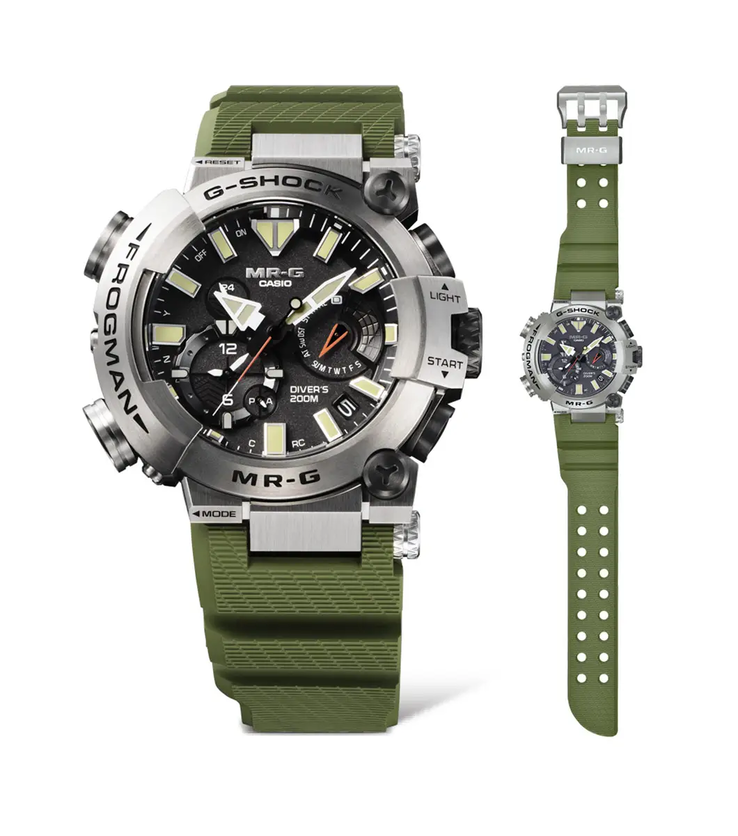 L'orologio Casio MRG-BF1000 Goliath Frogman. (Fonte: Casio)