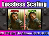 Il Lossless Scaling su Steam Deck OLED mostra risultati positivi nei primi test (fonte: ETA Prime)