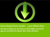 NVIDIA GeForce Game Ready Driver 526.98 - Novità (Fonte: GeForce Experience app)