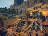Un’immagine che raffigura un edificio in Survival: Fountain of Youth, attualmente in vendita su Steam.