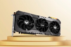 L'ASUS Radeon RX 6700 XT TUF Gaming assomiglia agli altri modelli TUF Gaming, secondo noi. (Fonte immagine: ASUS)