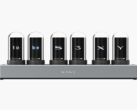 L'orologio Tesla S3xy Time Glow ha sei display a colori IPS. (Fonte: Tesla)
