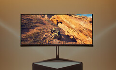 Il Philips Evnia 34M2C8600 combina la tecnologia QD-OLED con un'elevata frequenza di aggiornamento e una risoluzione di 1440p. (Fonte: Philips)