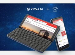 Vivaldi sul palmare Astro Slide 5G (Fonte: Vivaldi Browser)