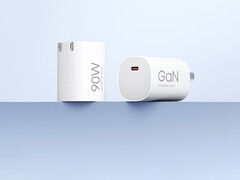 Il caricabatterie GaN da 90 W di Xiaomi costa circa 23 dollari in Cina senza il cavo in dotazione. Nella foto: Il caricabatterie. (Fonte immagine: Xiaomi - modificata)