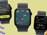 Apple Gli utenti di Watch possono scaricare i nuovi aggiornamenti delle app Strava e Komoot. (Fonte: Komoot via Strava)