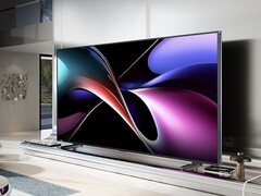 Il televisore Hisense 116UX (nella foto) sta per essere lanciato negli Stati Uniti. (Fonte: Hisense)