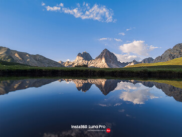 Una foto di esempio scattata con la fotocamera del gimbal