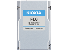 L&#039;SSD FL6 di Kioxia mira a fornire prestazioni superiori e prezzi notevolmente inferiori rispetto agli SSD Optane di Intel. (Fonte: Kioxia)